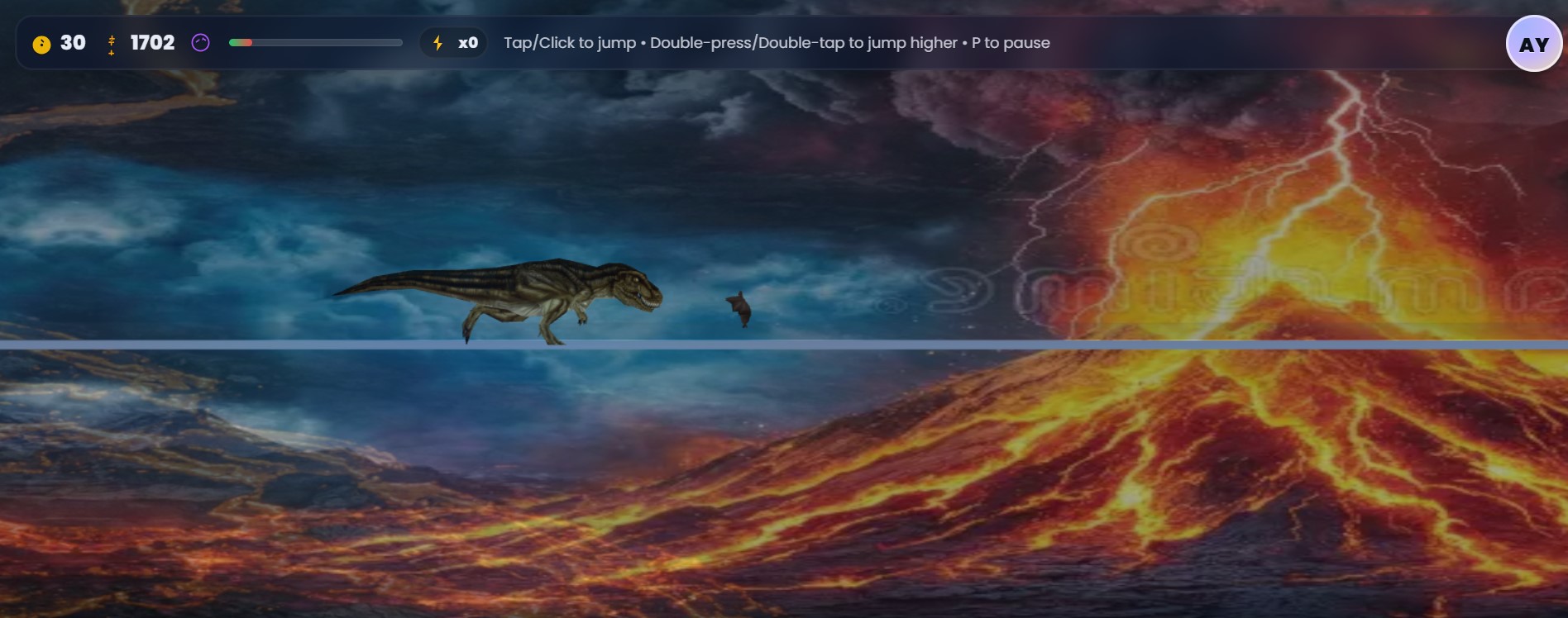3D Dino Game